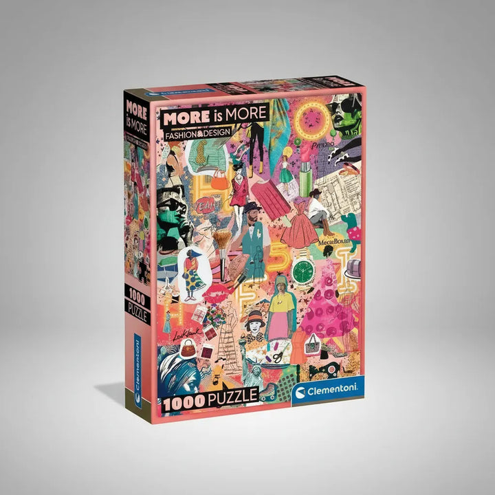 Rompecabezas 1000 Piezas Diseño De Moda Clementoni
