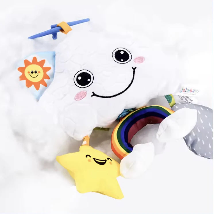 Juguete Bebé Didáctico Nube Sensorial  Mordedor