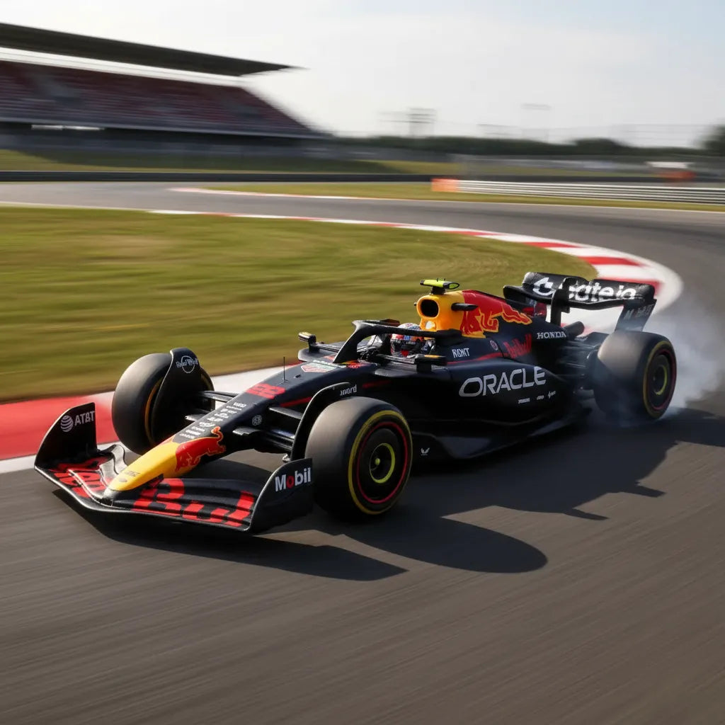 Carro Escala Race Formula Red Bull Rb21 w/helmet