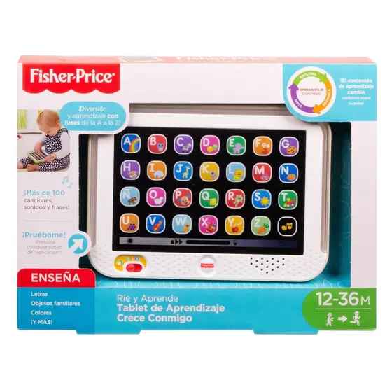 Juguete Tablet Aprendizaje Crece Conmigo Azul Niños