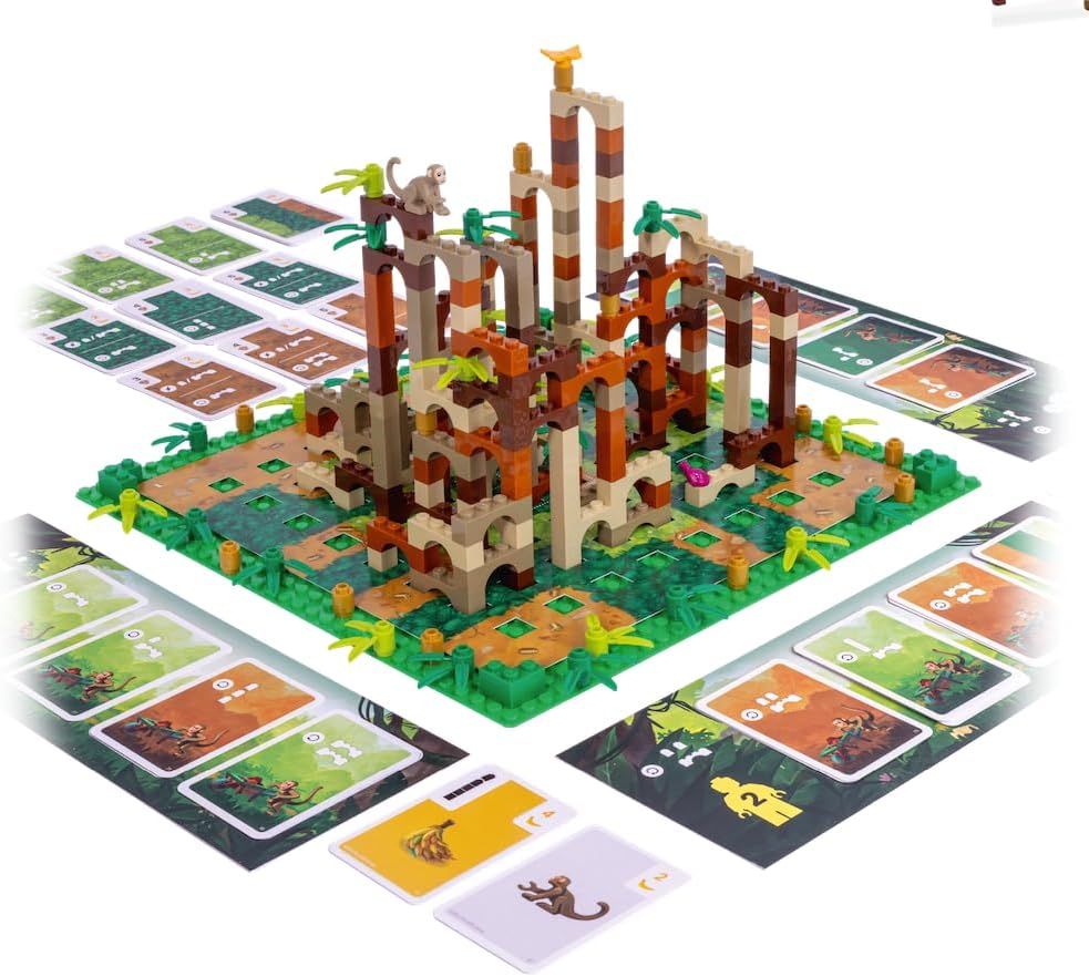 Juego De Mesa Monkey Palace Para Niños