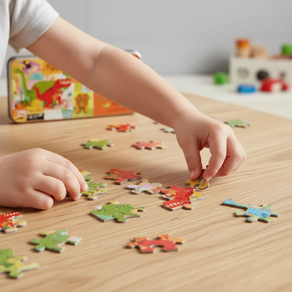Rompecabezas Diseño Dinosaurios 50 Piezas Para Niños