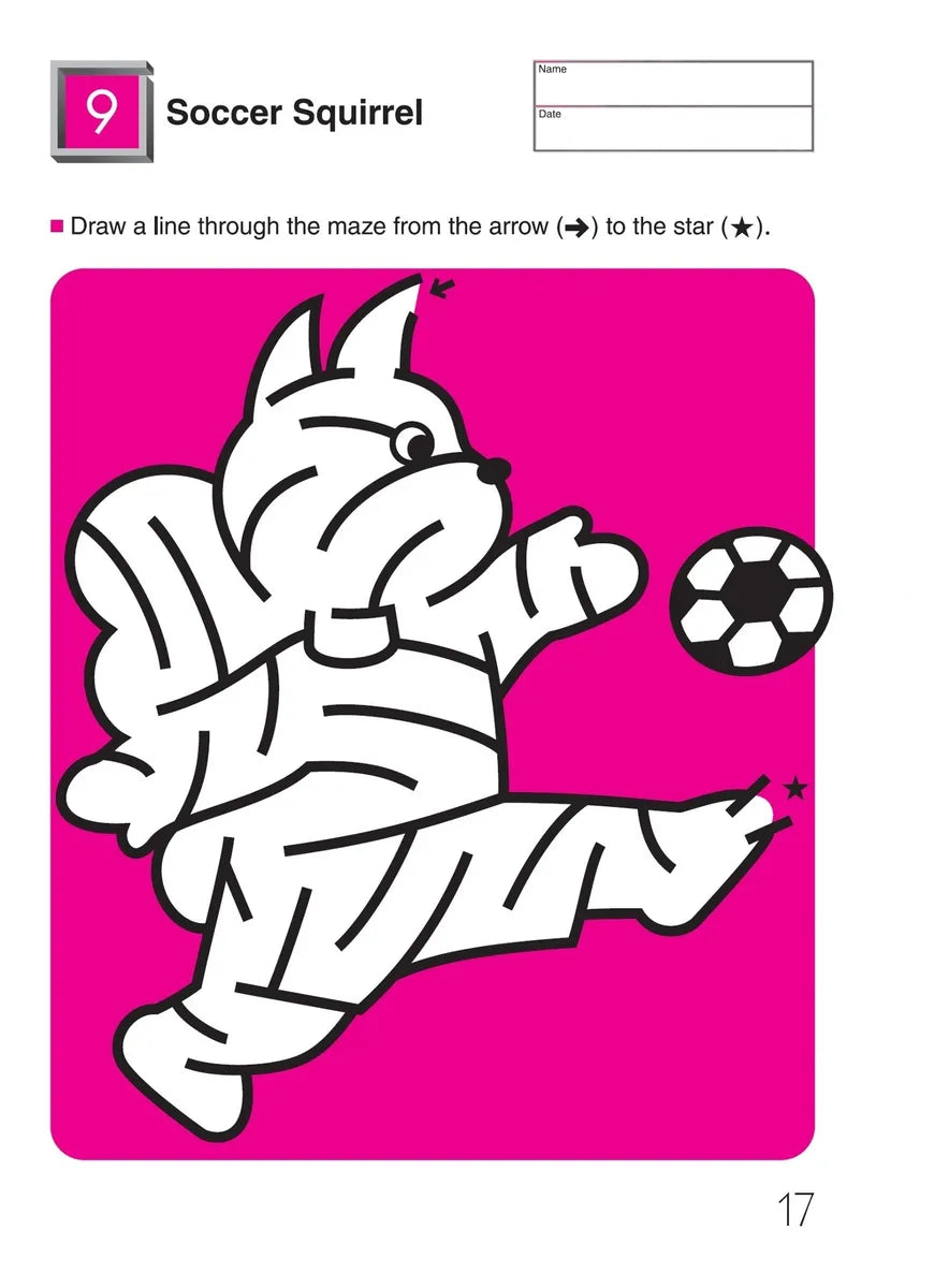 Libro Didácticos Kumon My Big Book Of Mazes Para Niños