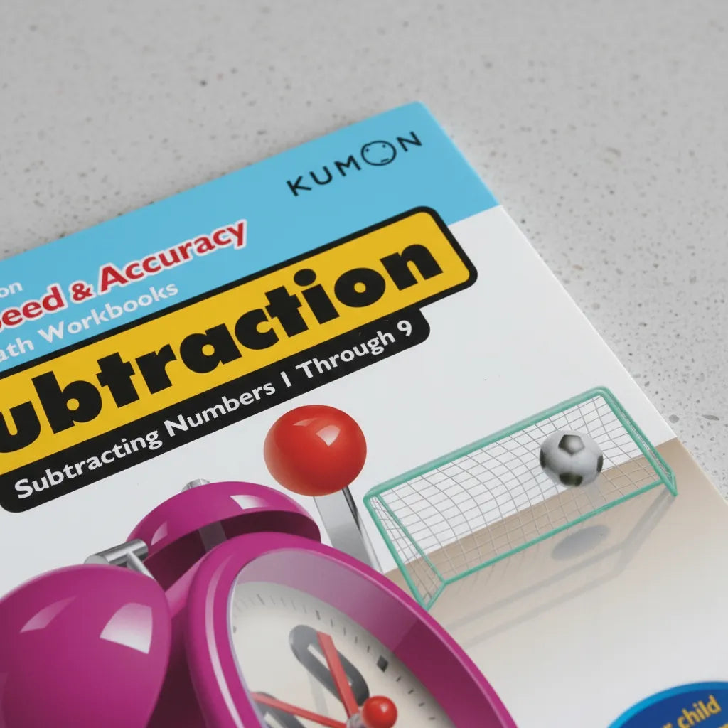 Libro kumon Grow to know substraction Para Niños