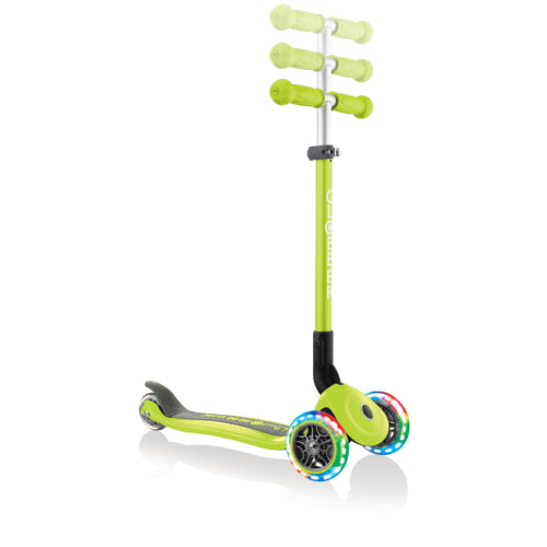 Patineta Globber Primo Lights Verde Para Niños