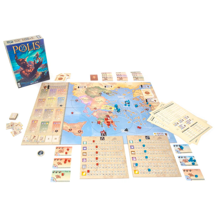 Juego De Mesa Polis Estrategia Histórica Para Niños