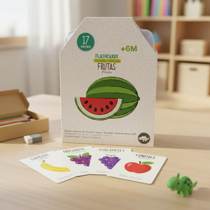 Flahscards Las Frutas Cartas Didácticas
