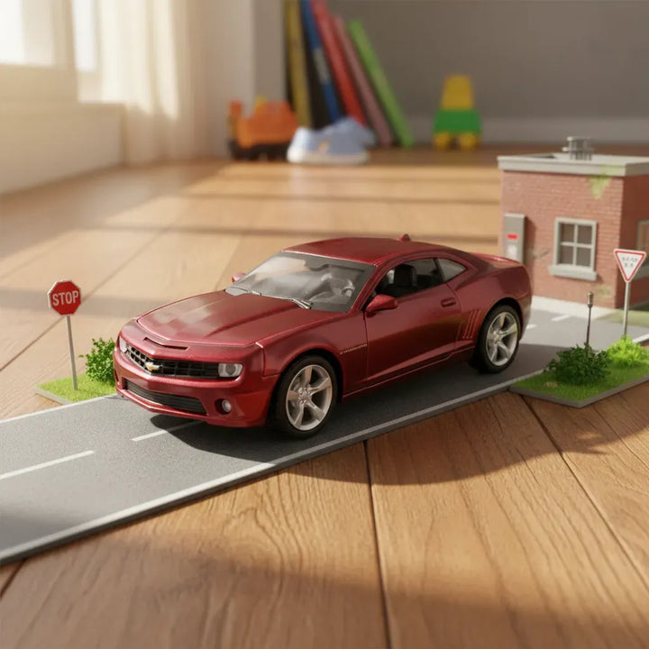 Carro A Escala 1/36 Chevrolet Camaro Maisto Rojo Original