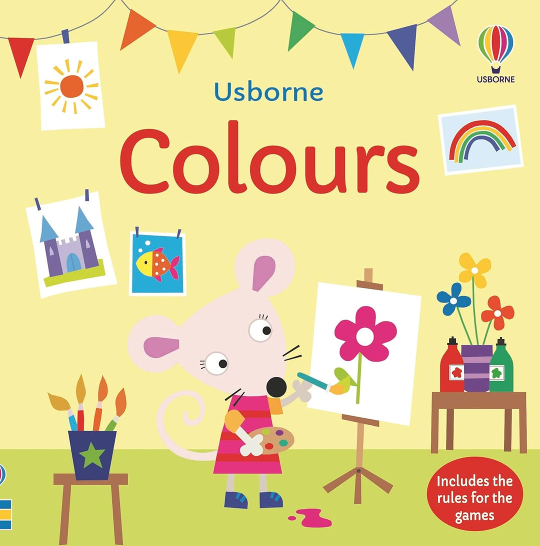 Juego Y Libro Didáctico Para Combinar Colores Para Niños