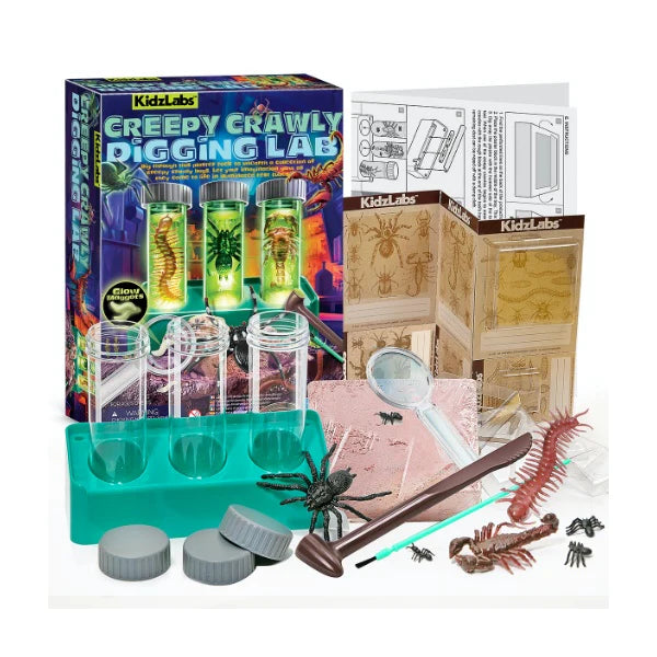 Juego Experimentos Científico Kit Excavación Insectos Niños