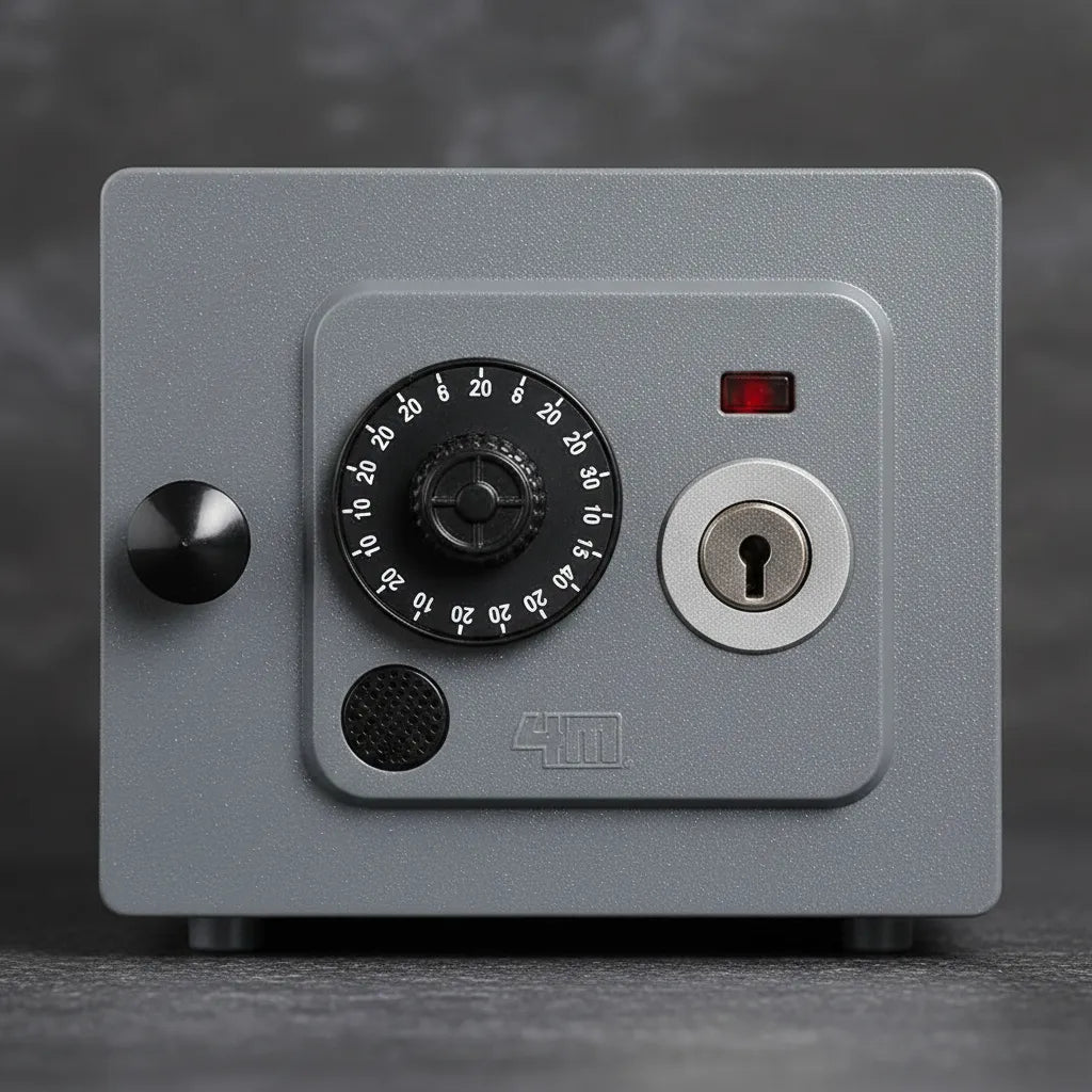 Experimento Caja Fuerte Con Alarma