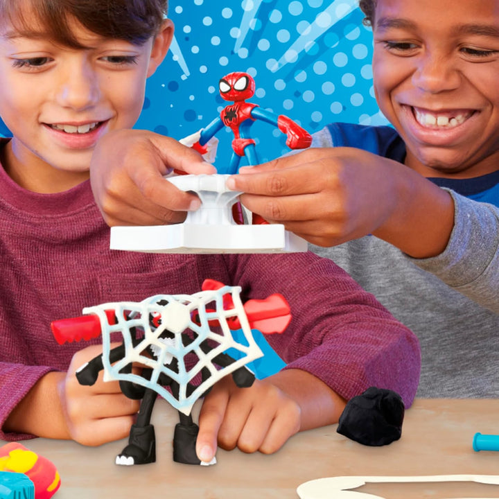 Juguete Play-doh Spider-man Batalla Para Niños