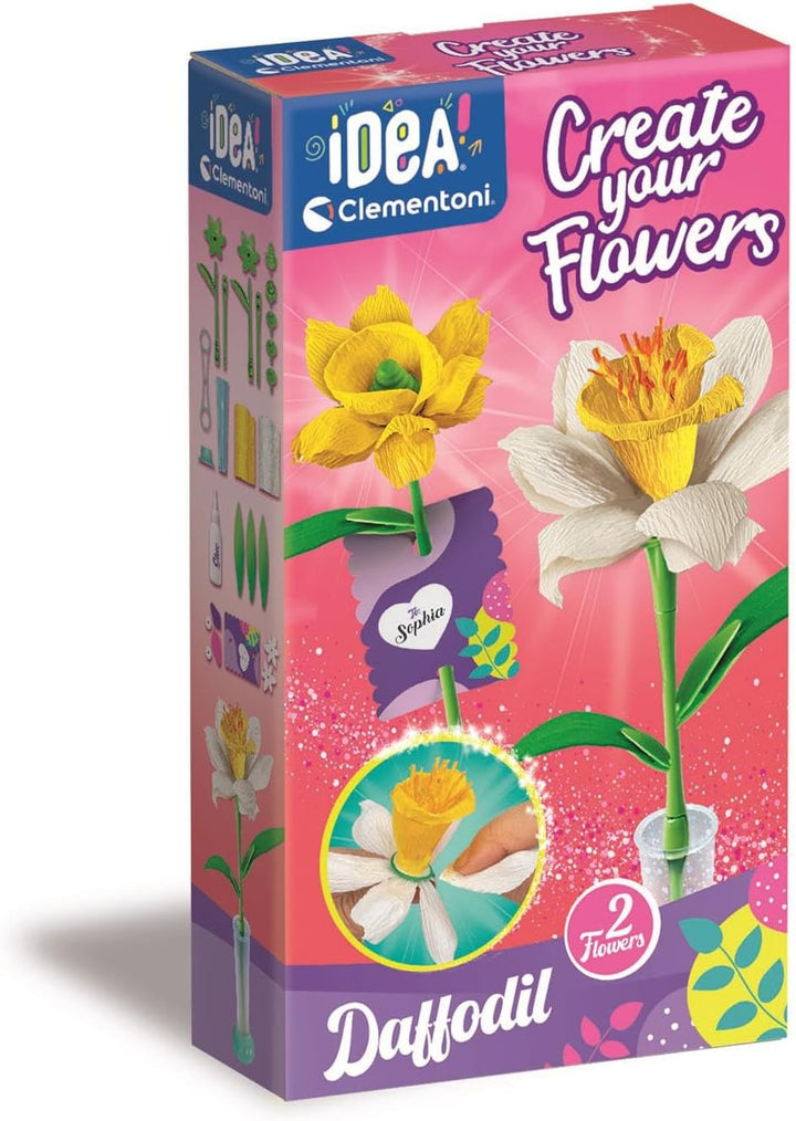 Juego Científico Creativo Flores Narcisos Para Niños Niñas