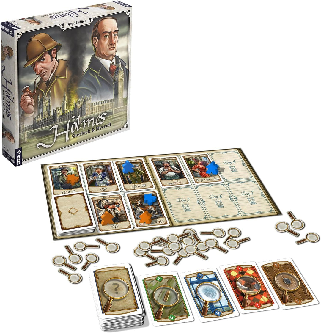 Juego Holmes Sherlock Y Mycroft  Adultos