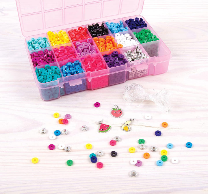 Set De Manillas Con Caja  3400 Piezas niñas