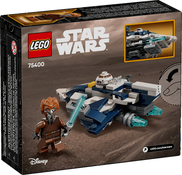 Juguete Lego Star Wars Microfighter 89 Piezas Para Niños