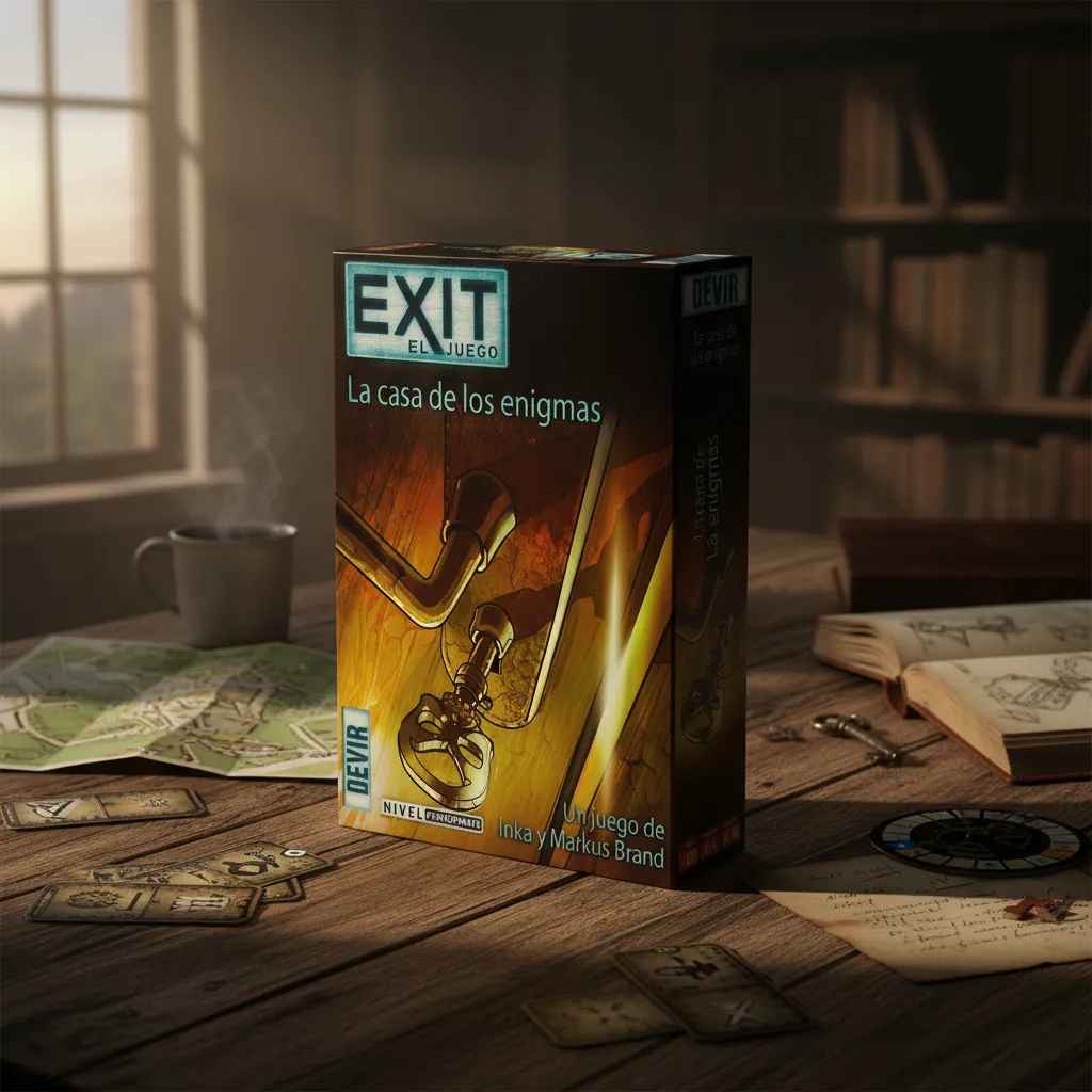 Juego De Mesa Exit La Casa De Los Enigmas Escape Room