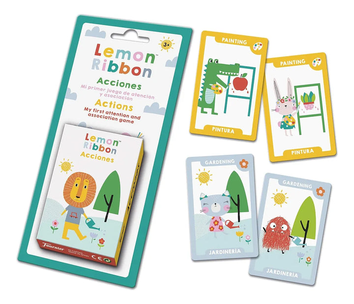 Juego Asociación De Imágenes Acciones Para Niños