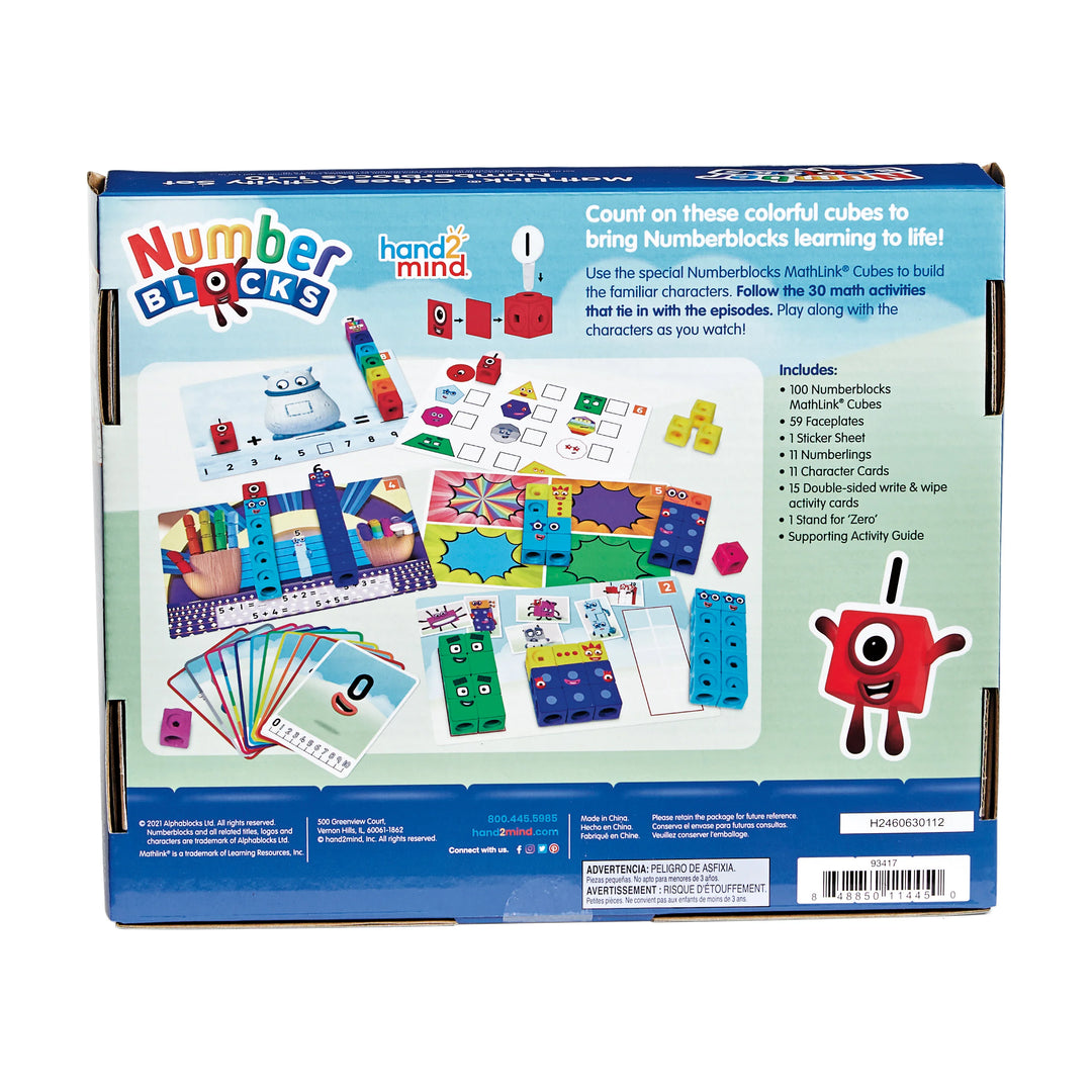 Juego Matematicas NumberBlocks Hand2mind