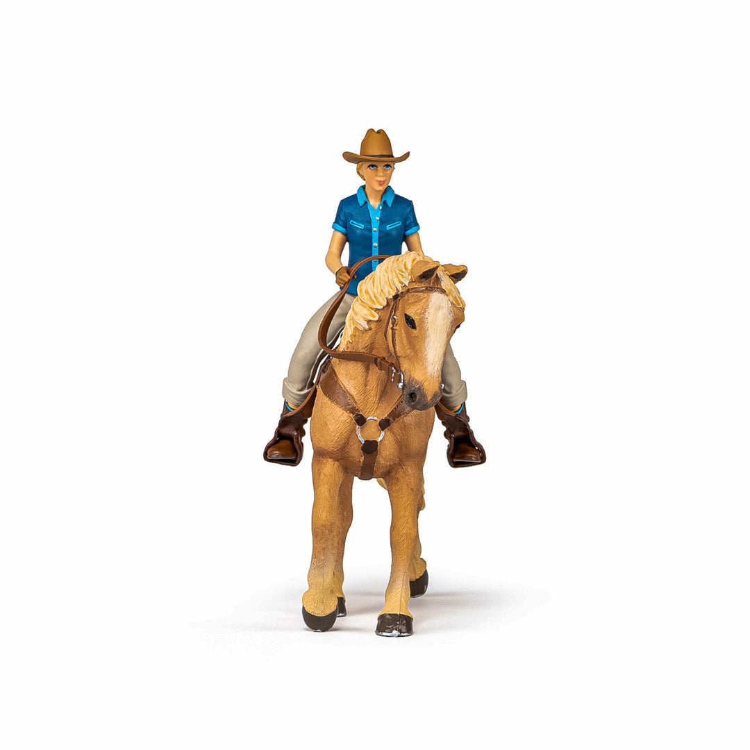 Juguete Figura De Caballo Y Jinete detallado Niños