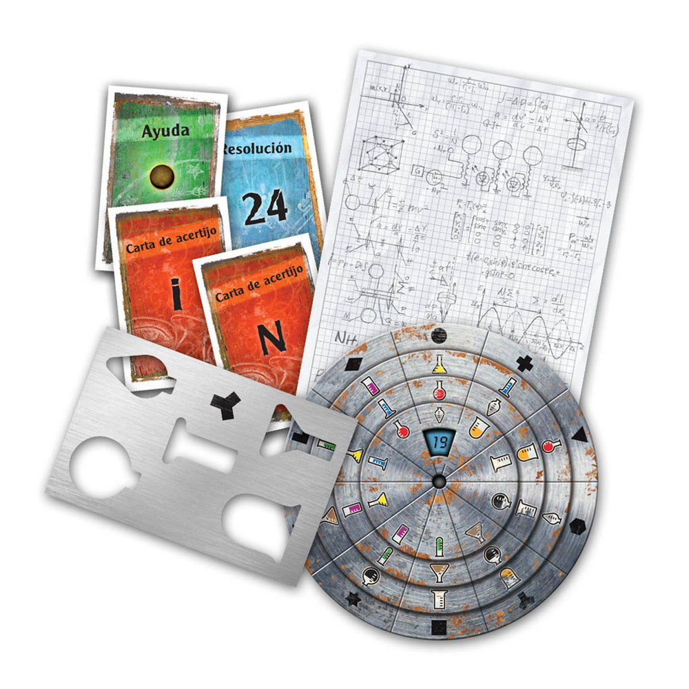Juego De Mesa Exit El Laboratorio Secreto  Niños