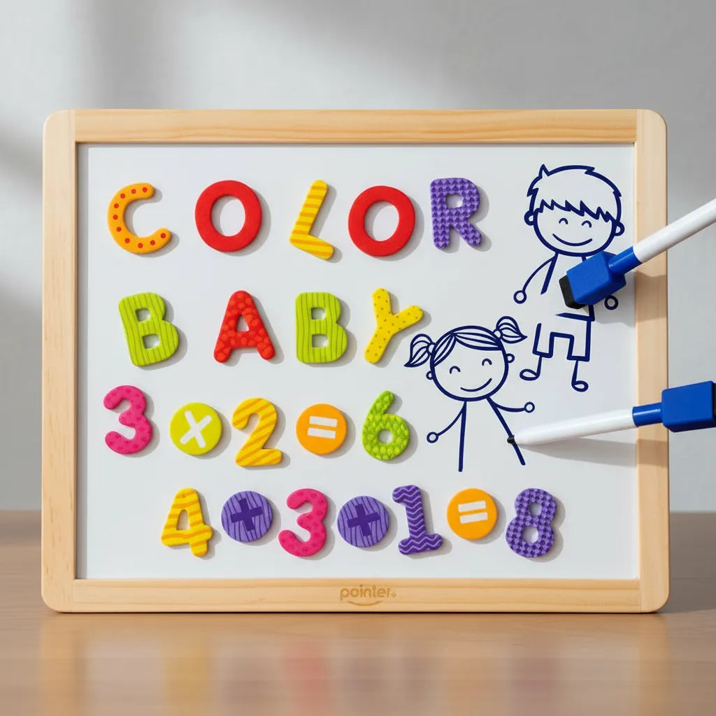 Pizarra Magnética Letras Y Números Para Niños
