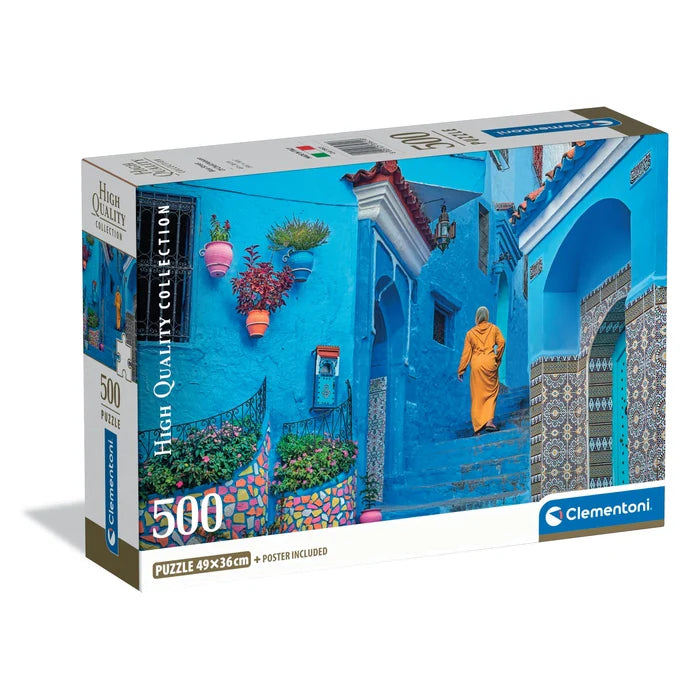 Rompecabezas 500 Piezas Calle Azul Clementoni Adultos