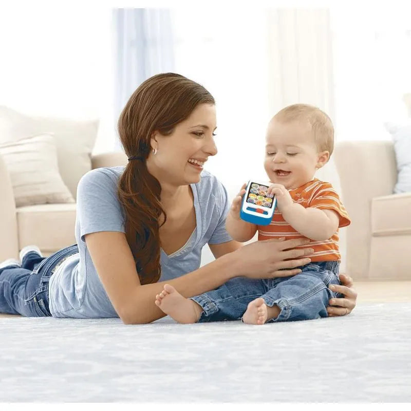 Juguete Interactivo Teléfono azul Para Bebés