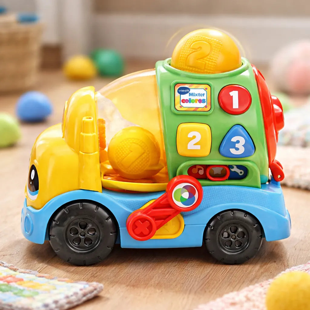 Juguete Camión Mezclador De Colores Para Niños