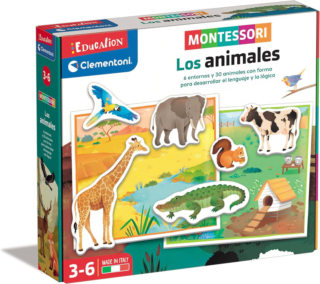 Juego Didáctico Descubre Los Animales Niños