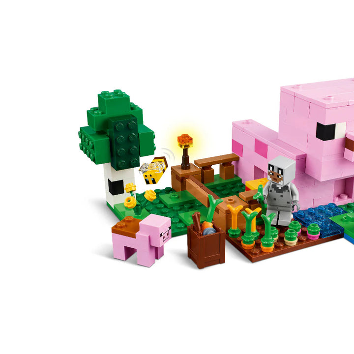 Juego Construcción Minecraft La Casa Del Cerdito