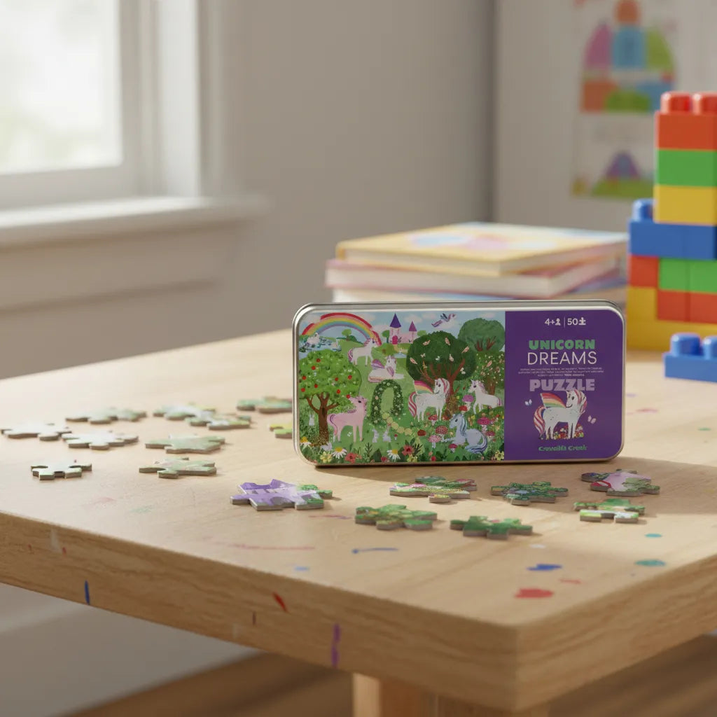 Rompecabezas mágico unicornios 50 piezas Para Niños