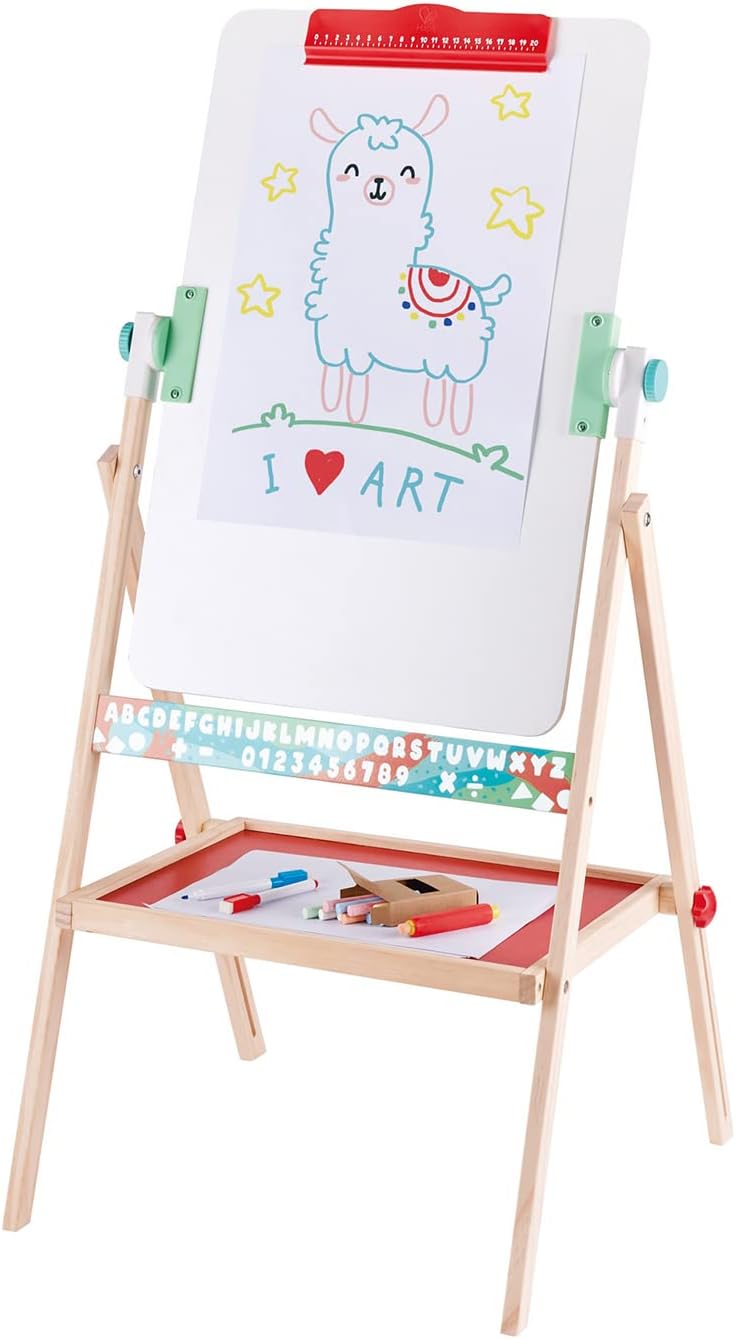 Juguete Didáctico Tablero Plegable Doble Cara Para Niños
