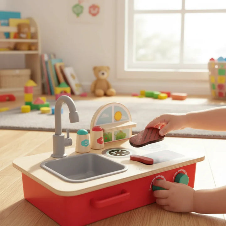 Juguete Didáctico Set Cocina De Hape Para Niños