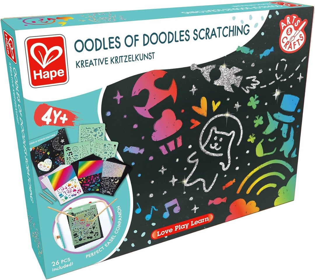 Set Juego De Creatividad Raspa Y Revela Niños