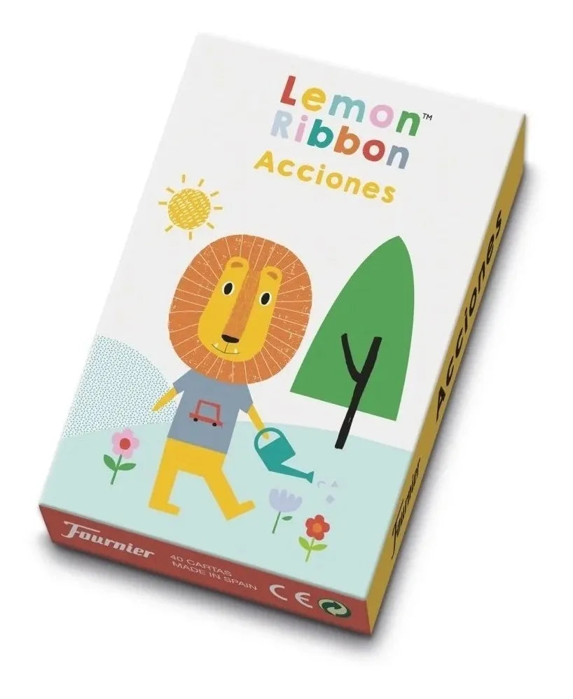 Juego Educativo Lemon Ribbon Acciones Niños
