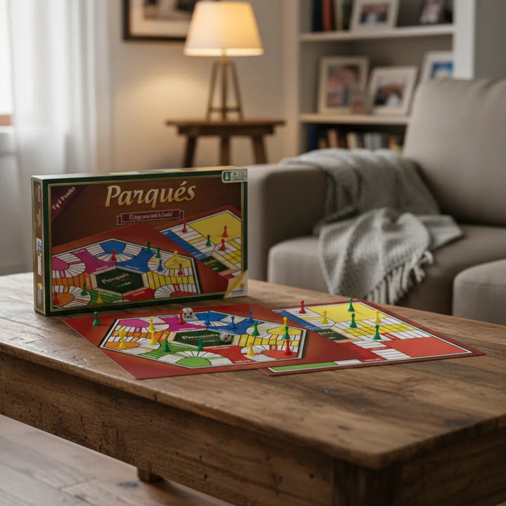 Juego De Mesa Parqués De 6 Puestos