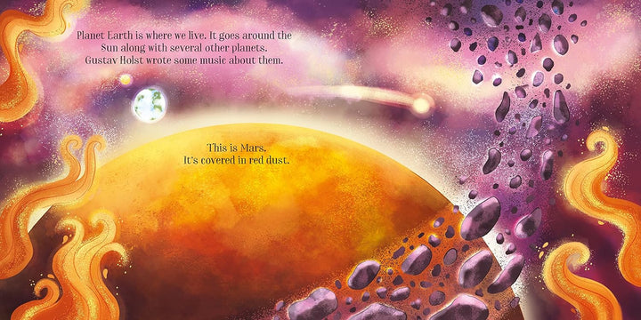 Libro Musical The Planets Con Sonidos para  Niños