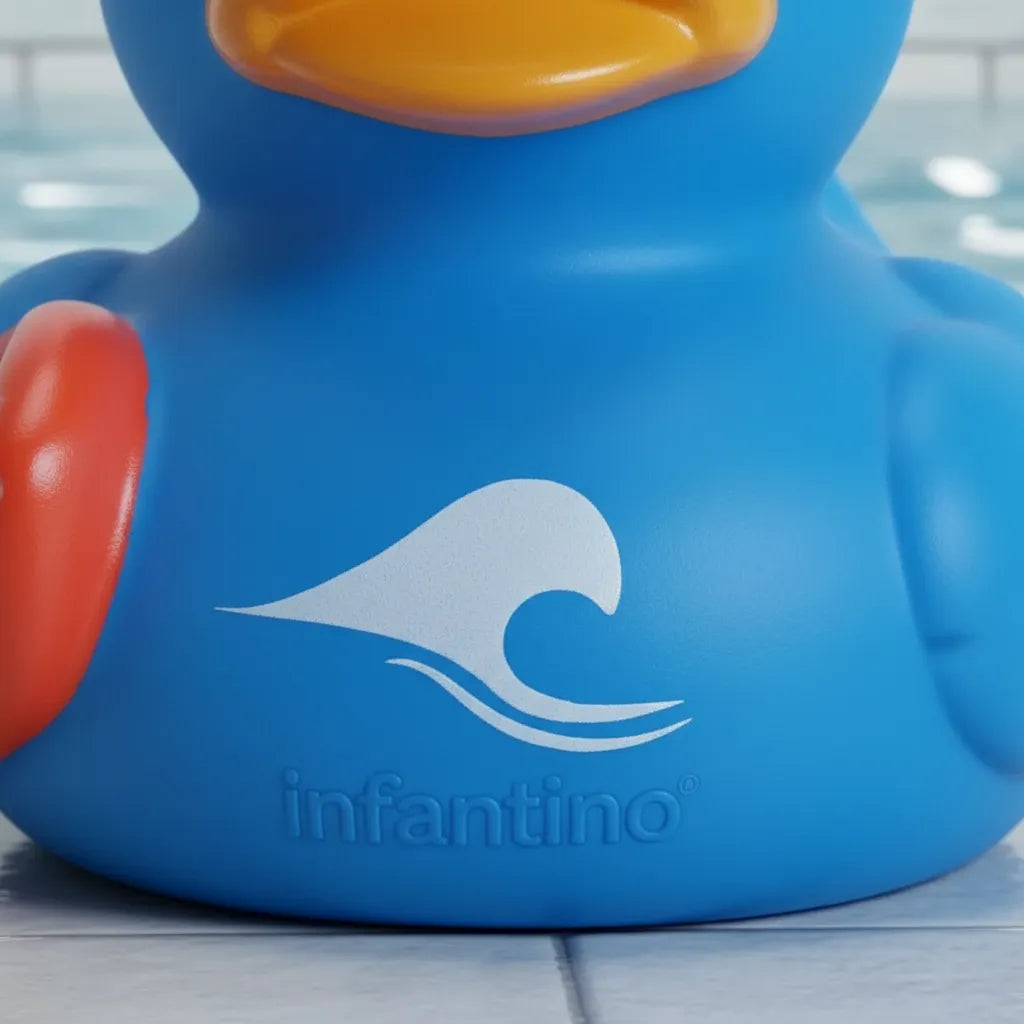 Juguete Patito De Baño Infantino Surfista Para Bebés Niños