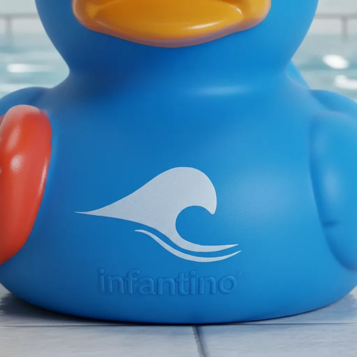Juguete Patito De Baño Infantino Surfista Para Bebés Niños