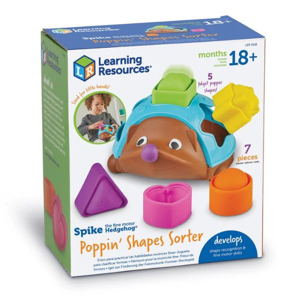 Juego Erizo Clasificador De Formas Para Niños