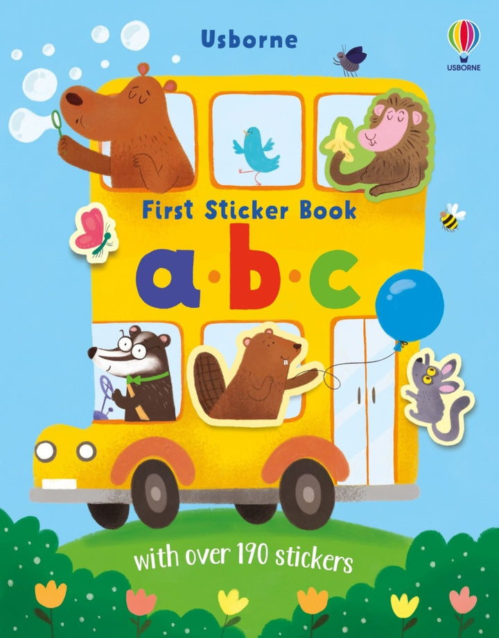 Libro Infantil De Sticker Abc Para Niños niñas