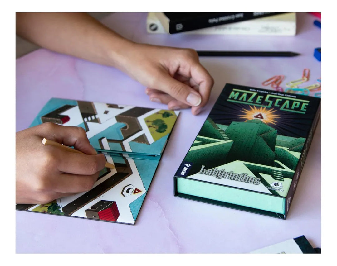 Juego De Mesa Mazescape Labyrinthos Adultos