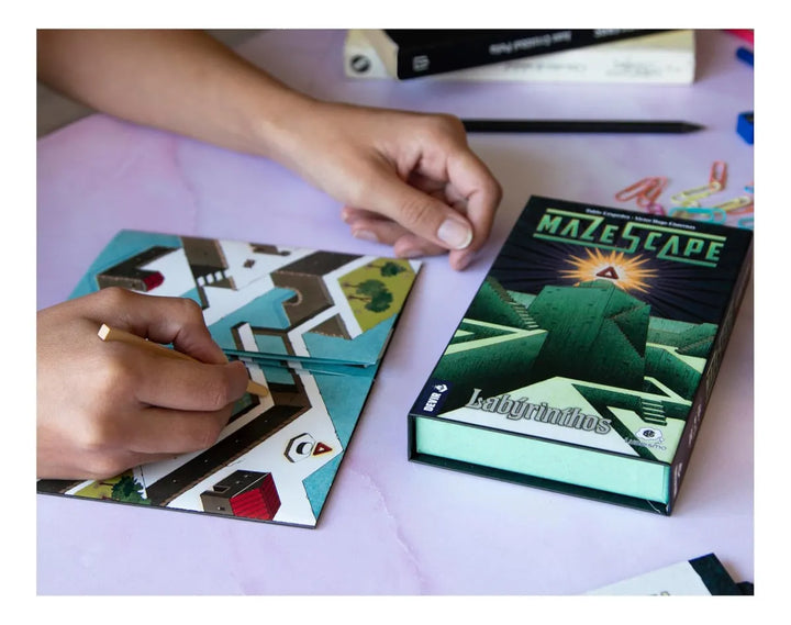 Juego De Mesa Mazescape Labyrinthos Adultos