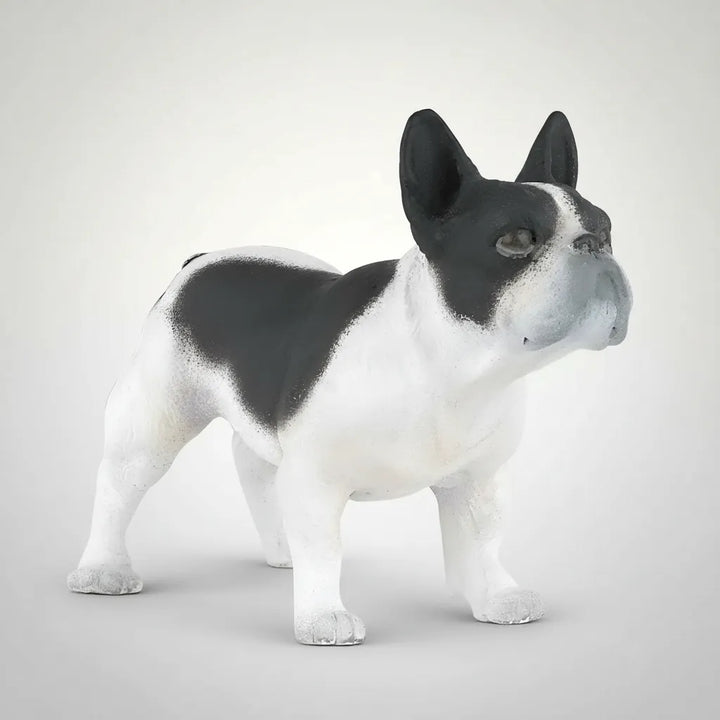 Figura Animales Bulldog Frances Pintado a Mano