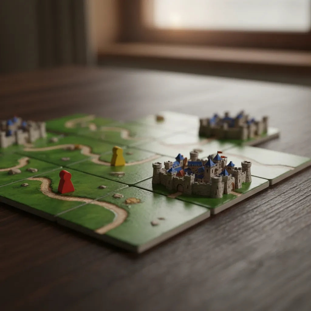 Juego de Mesa Carcassonne Adultos Ninos