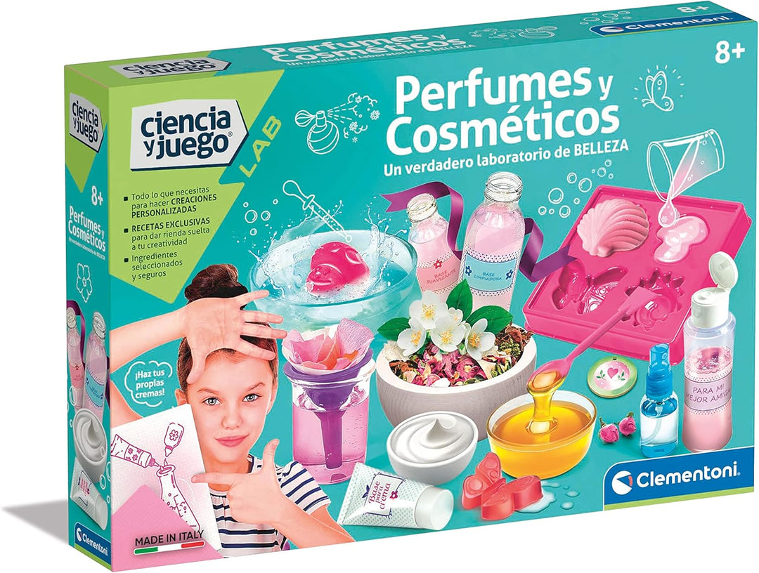 Juego Laboratorio De Belleza Y Perfumes Niños
