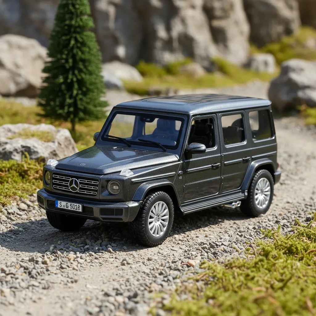 Carro Mercedes Benz G Class Amg Negra 1/41