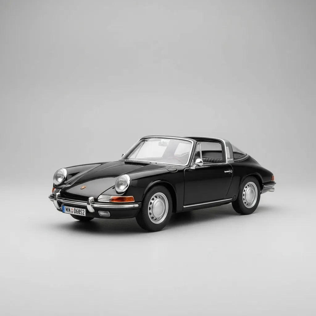 Carro Coleccionable A Escala 1:32 Porche 911 1967 Negro