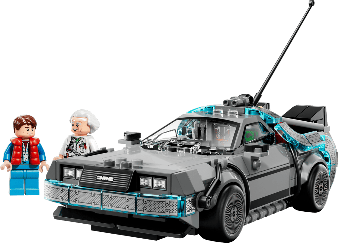 Juego Construcción Delorean Volver Al Futuro Lego Original